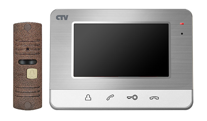 Комплект видеодомофона CTV-DP401