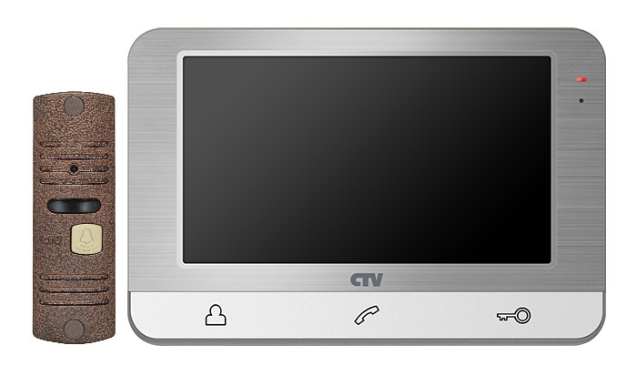 Комплект видеодомофона CTV-DP1701 S