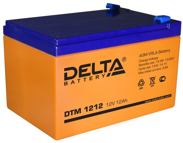 Аккумуляторная батарея DTM 1212