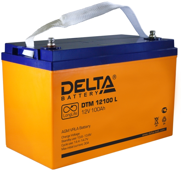 Аккумуляторная батарея DTM 12100 L