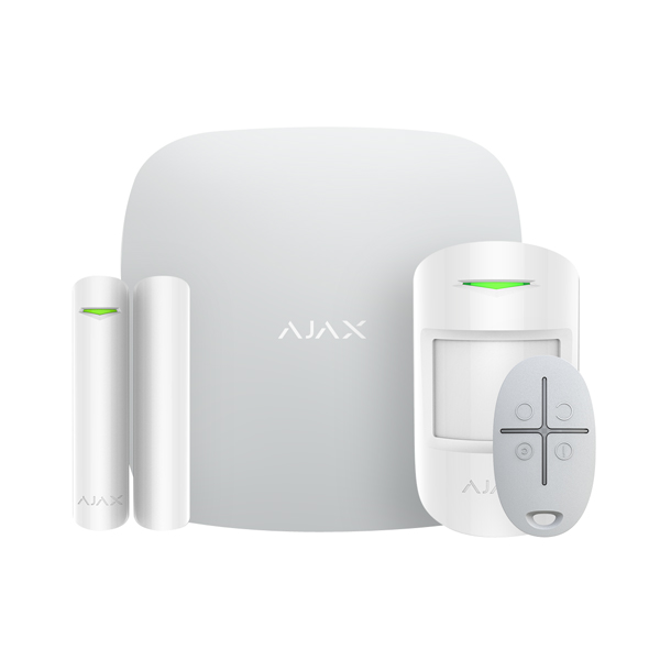 Комплект беспроводной сигнализации Ajax, StarterKit Plus (white)